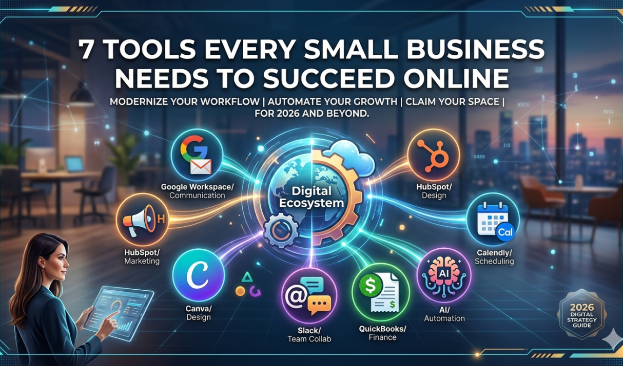 7 Tools Every Small Business Needs to Succeed Online
