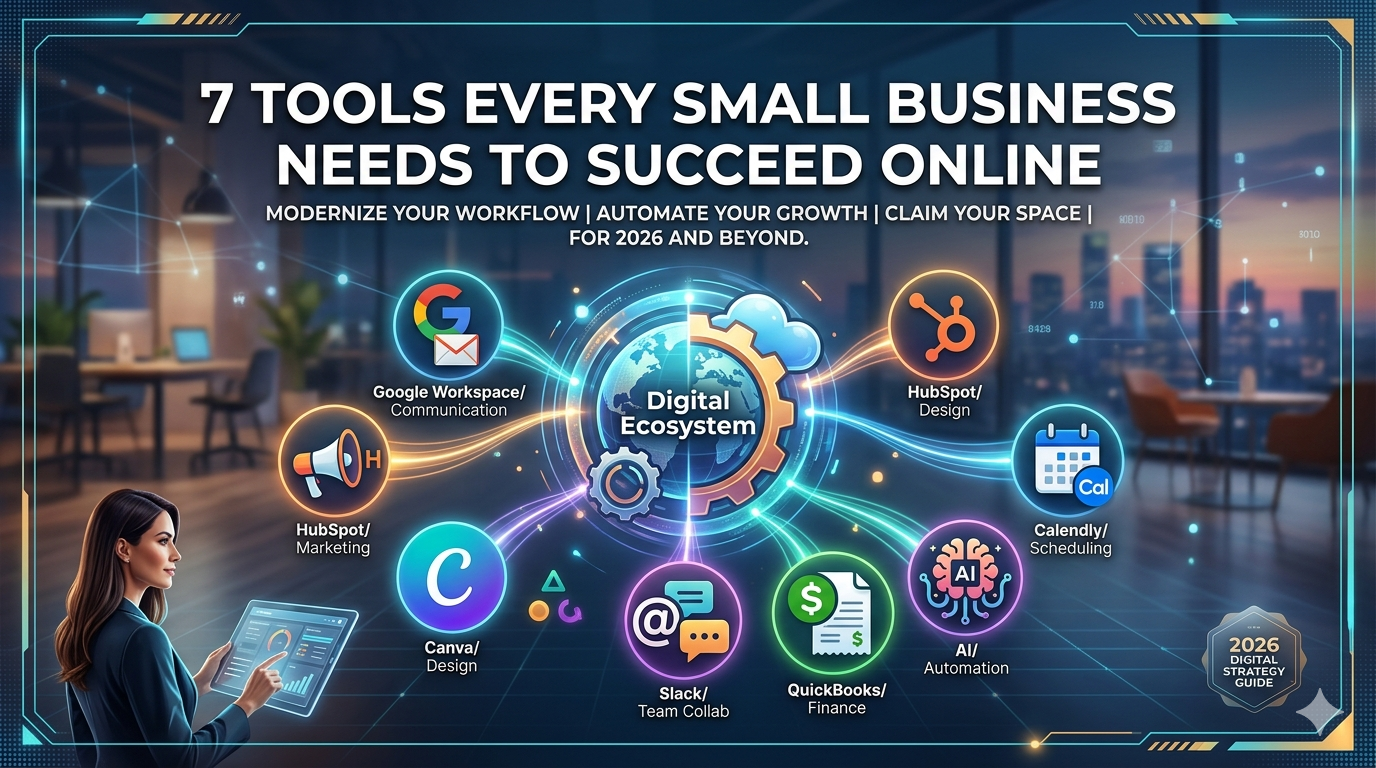 7 Tools Every Small Business Needs to Succeed Online