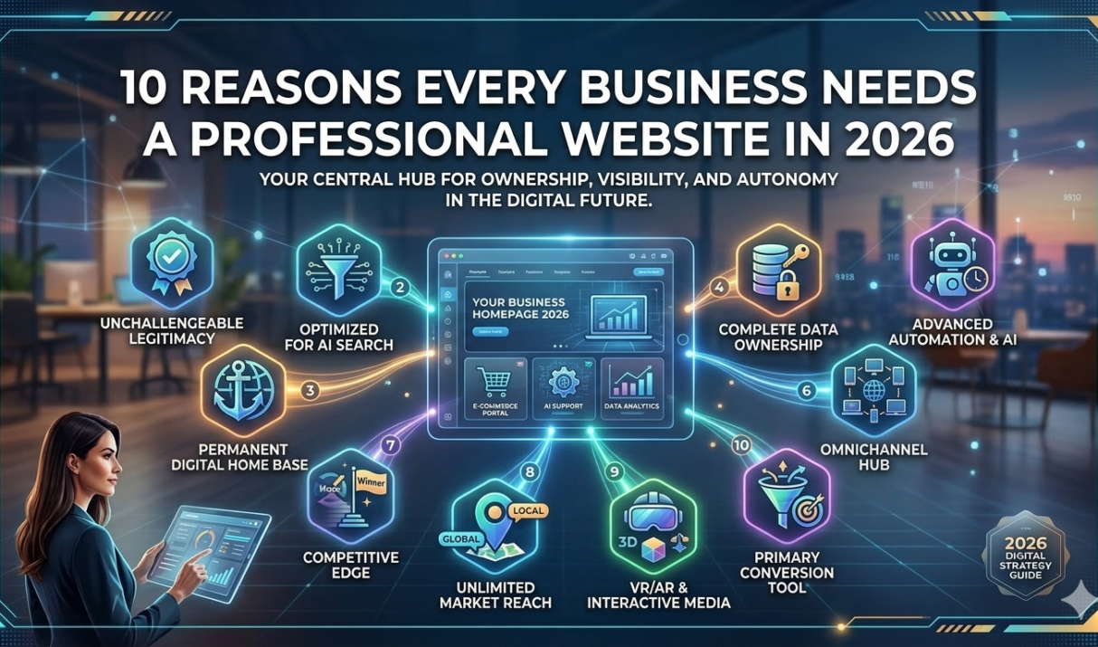 10 Reasons Every Business Needs a Professional Website in 2026