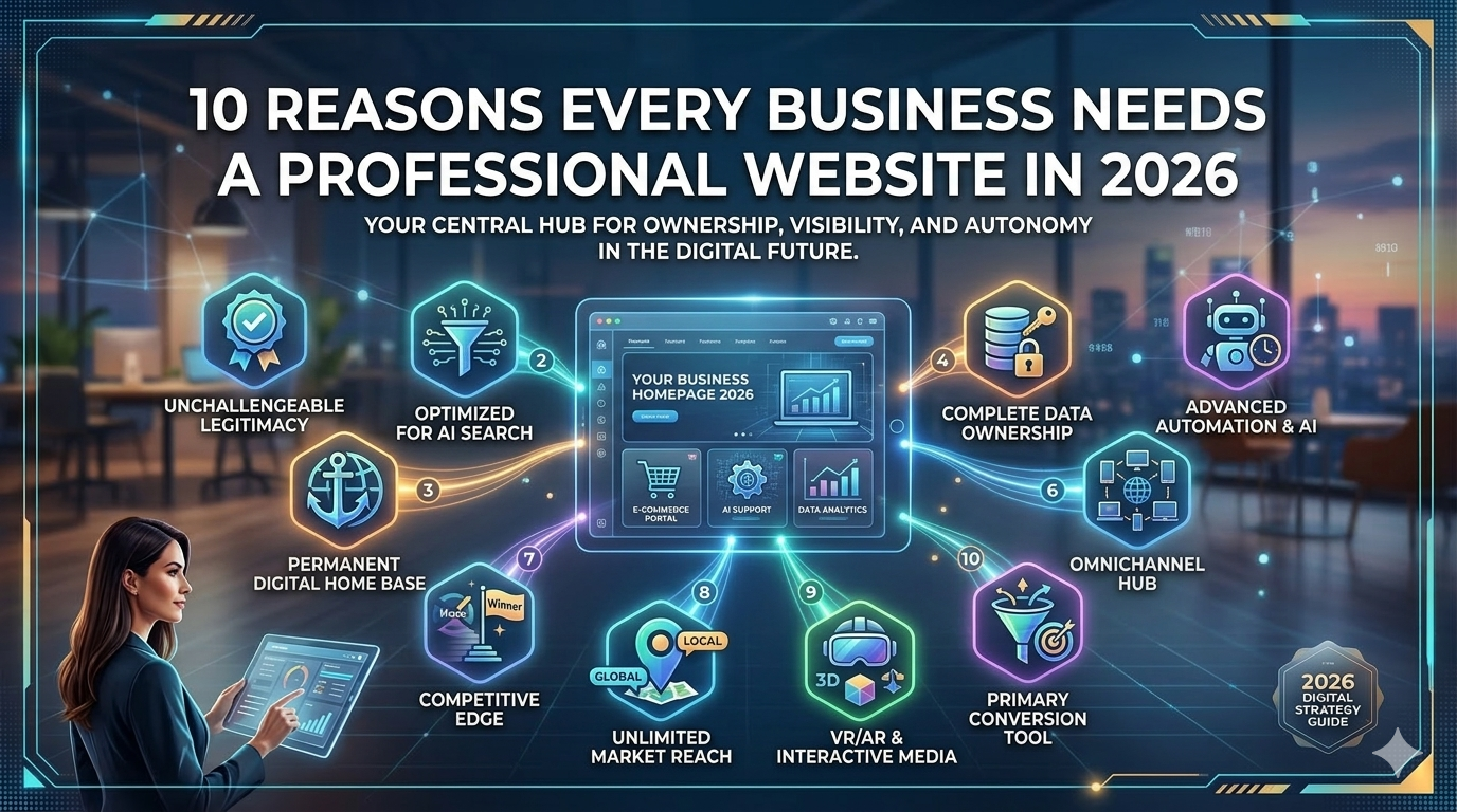 10 Reasons Every Business Needs a Professional Website in 2026